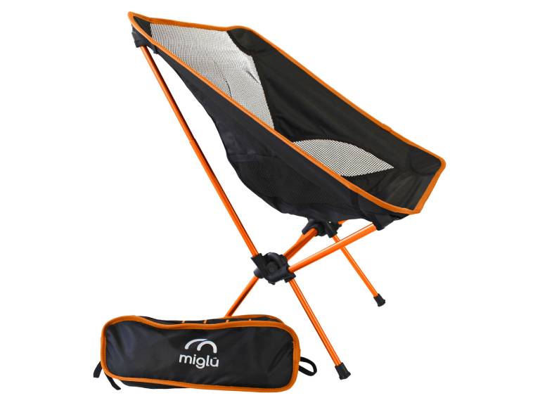 Silla plegable de camping naranja-R6123