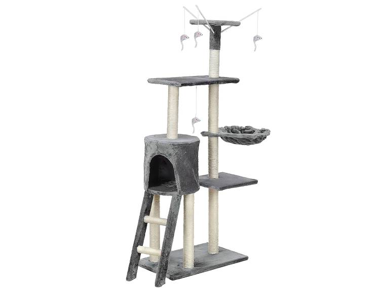Rascador de Gatos Petwoow 135x55x36-R6323
