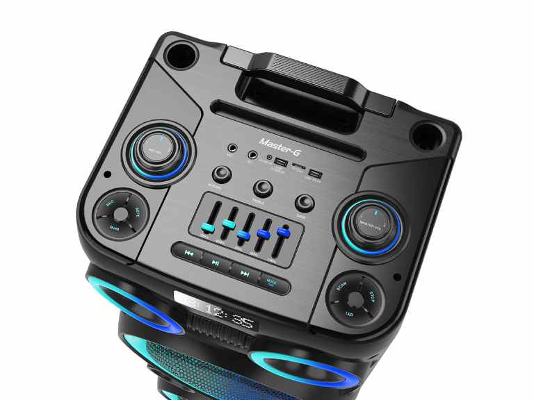 Parlante Karaoke Bluetooth 12 x2 Master-G