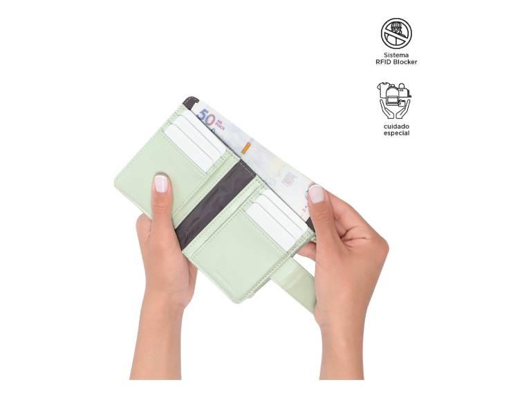 Billetera Tarjetero RFID Juvenil Pequeño Ind003