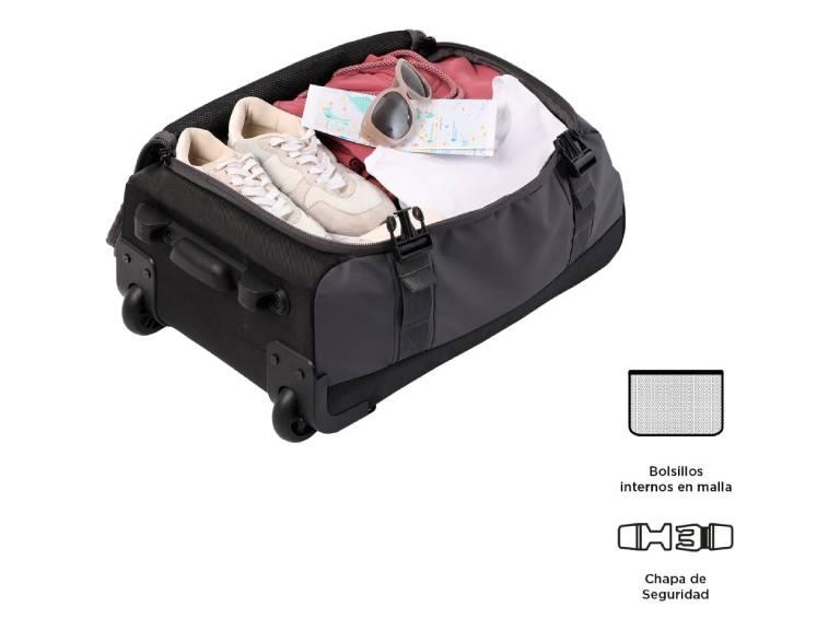 Maleta de Cabina Carry On 4 Ruedas Semi Rigida CDG001