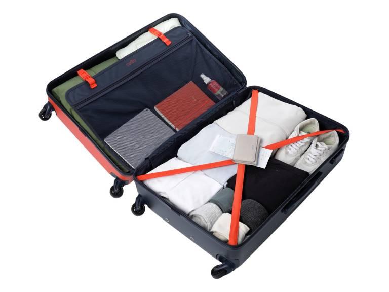 Maleta De Viaje Carry On Ajustable Ruedas 360 L Baz003