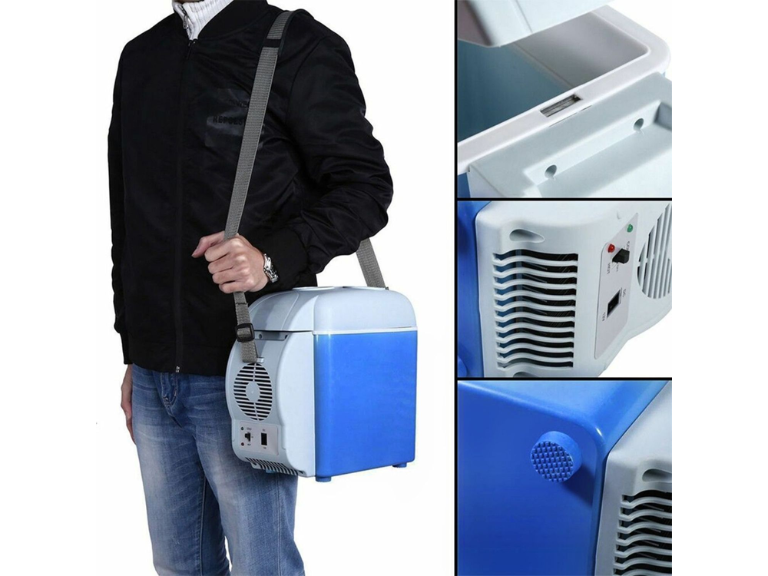 Mini Refrigerador Portátil Auto 12 V 7.5 LT Importclick