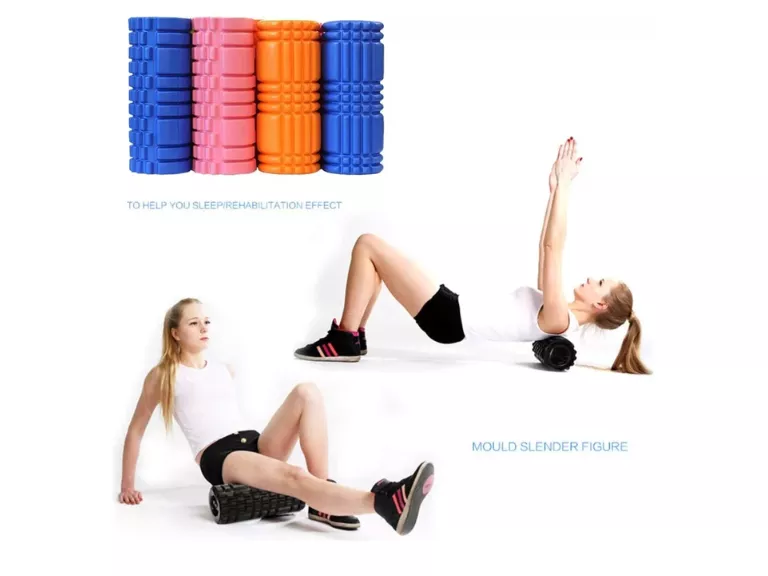Rodillo Yoga Pilates Ejercicios Elongación Celeste Importclick