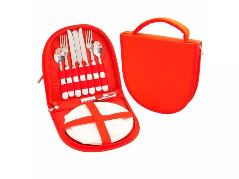 Set de Picnic para 2 Personas Rojo