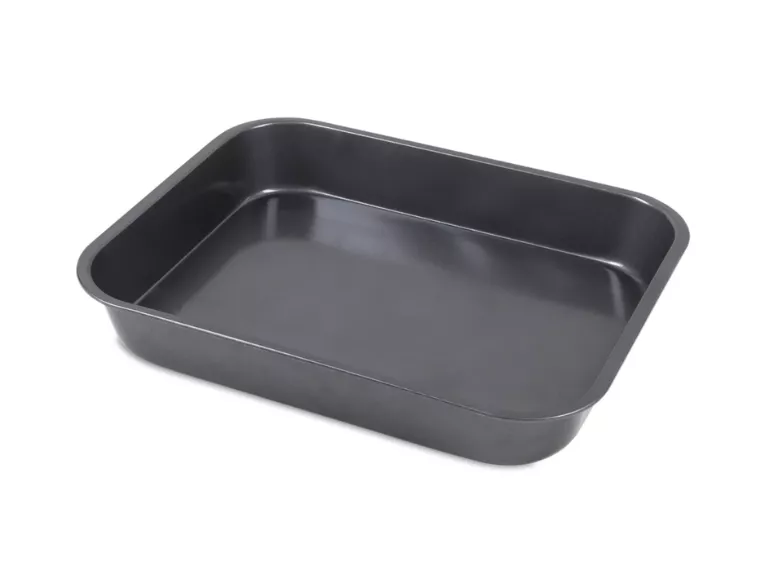 Molde Pastelería Horno Brownies Rectángular Metal 37x 27x1 CM Importclick