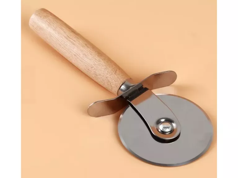 Cortador Rueda Masas Pizzas Acero 20 CM Importclick