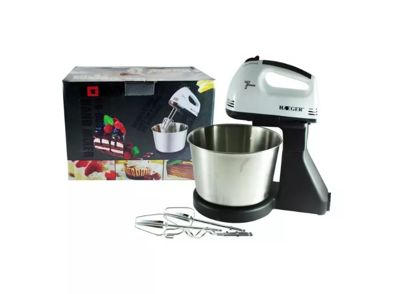Batidora Pedestal 7 Velocidades Con Bowl Acero Inoxidable 250W Importclick