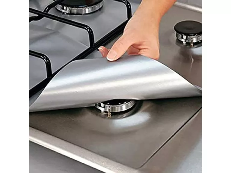 Pack 24 Laminas Aluminio Protector Cocina A Gas Importclick