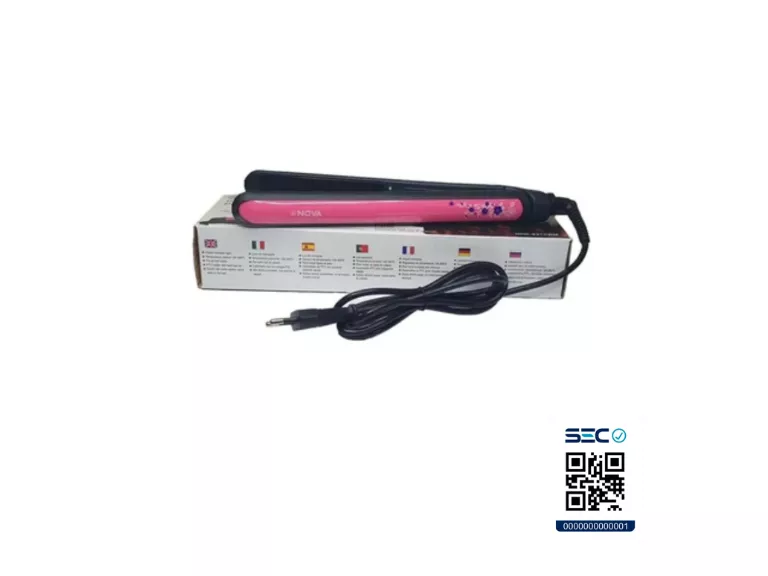 Alisador Plancha Pelo Antiestática Rosado Importclick