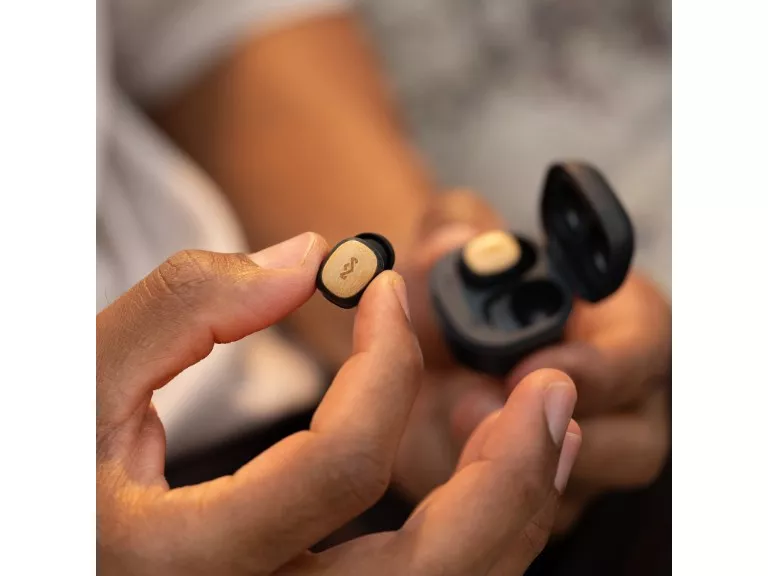 Audífonos Bluetooth Smile Jamaica Mini TWS Negro Marley