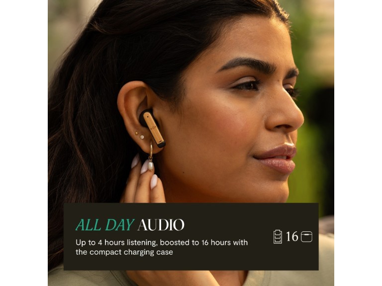 Audífonos Bluetooth Zion True Wireless Cream Marley