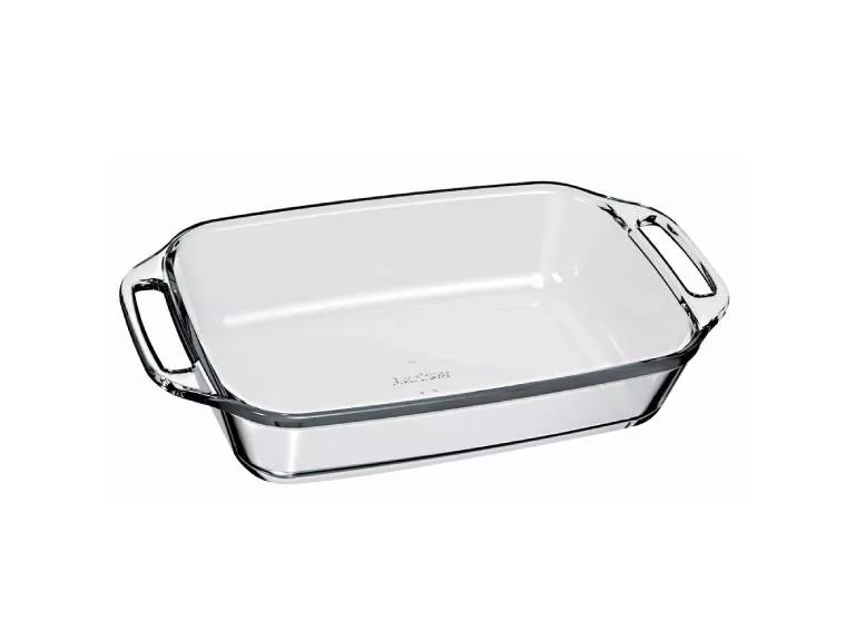 Asadera Rectangular Mediana con Asas 2,7
