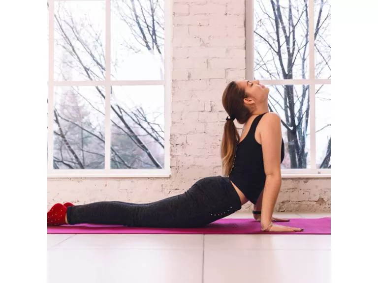 Mat Alfombrilla de Yoga Pilates Rosado