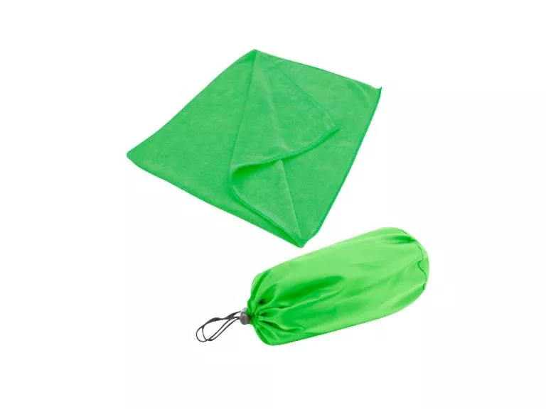 Toalla Deportiva de Microfibra Verde Claro
