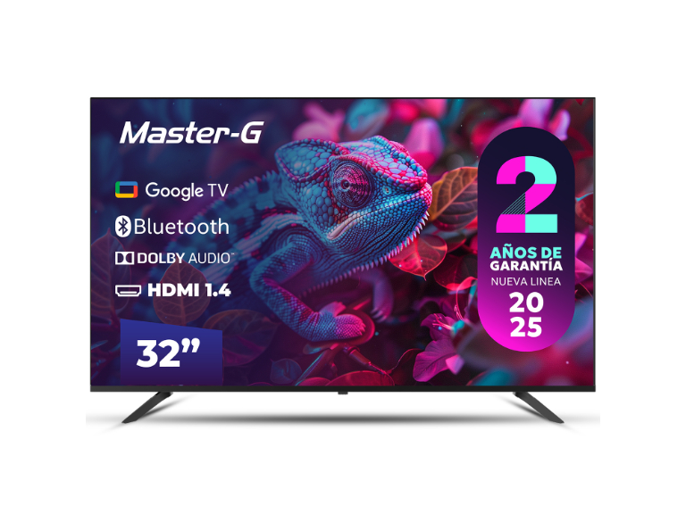 Smart TV LED 32 pulgadas Google TV HD Bluetooth
