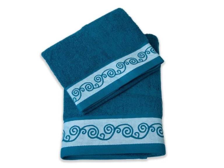 Juego de Toallas Catalina 2 Piezas Doral Azul