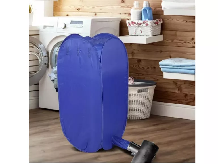 Secador de ropa eléctrico plegable portátil