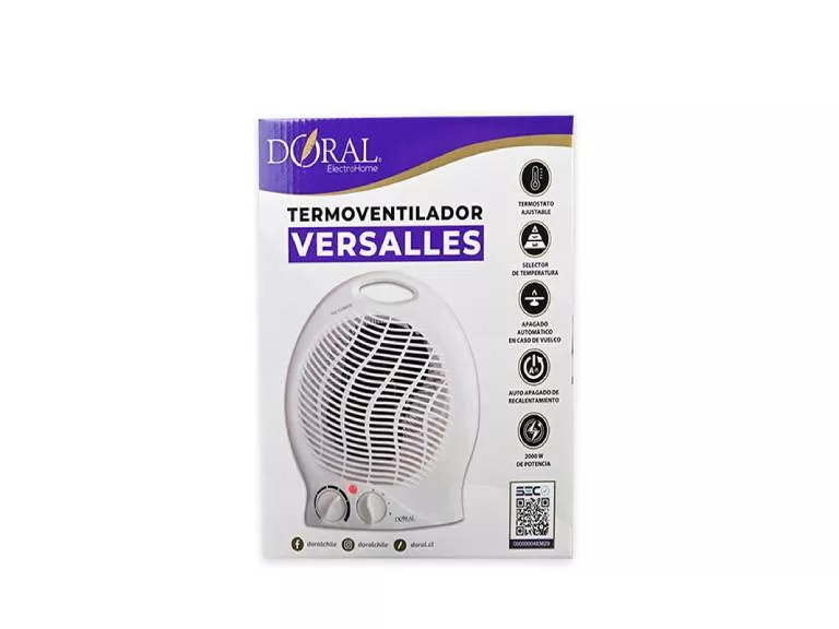 Termoventilador Versalles 2000W Doral