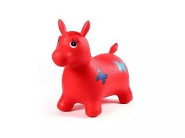 Pony Caballito Saltarín Infantil Rojo