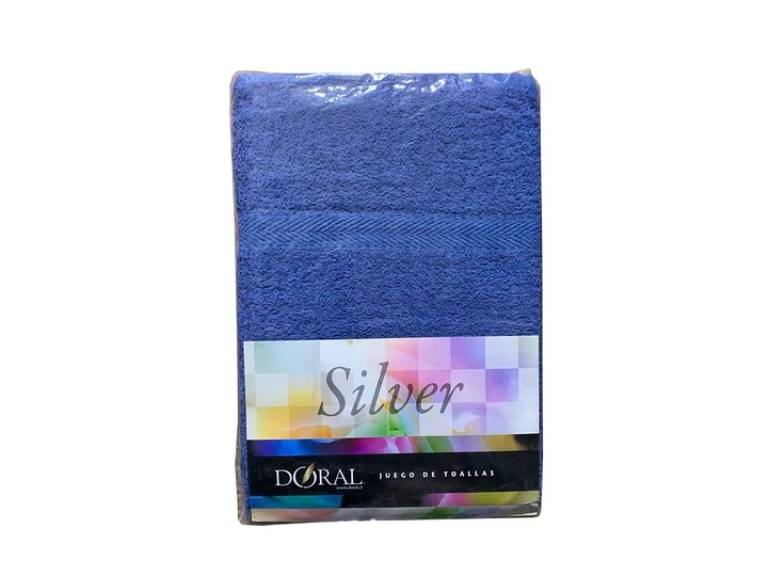 Juego toallas silver Doral Azul
