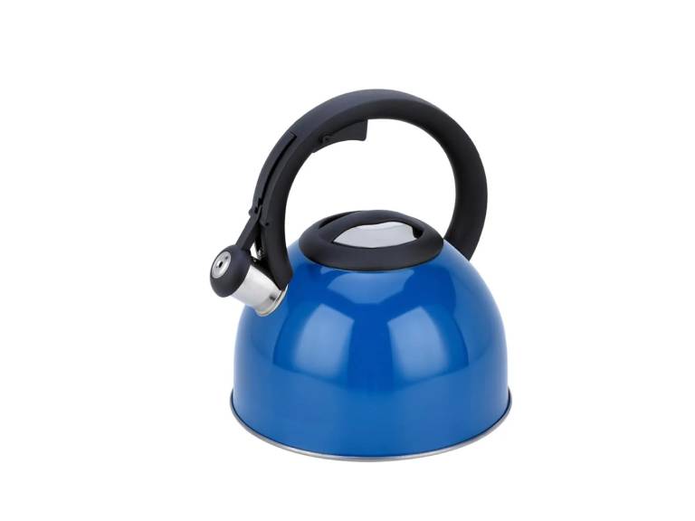 Tetera Doral Minerva 3 Litros con Silbato Azul