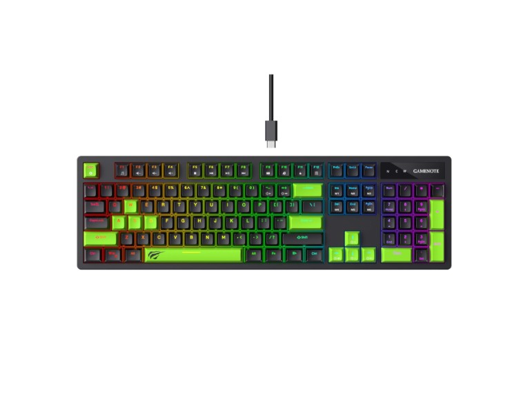 Teclado Gamer Mecanico Havit Negro