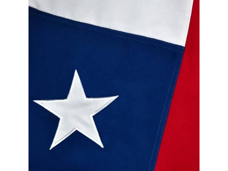Bandera Chilena 100X150 cms con Estrella Bordada