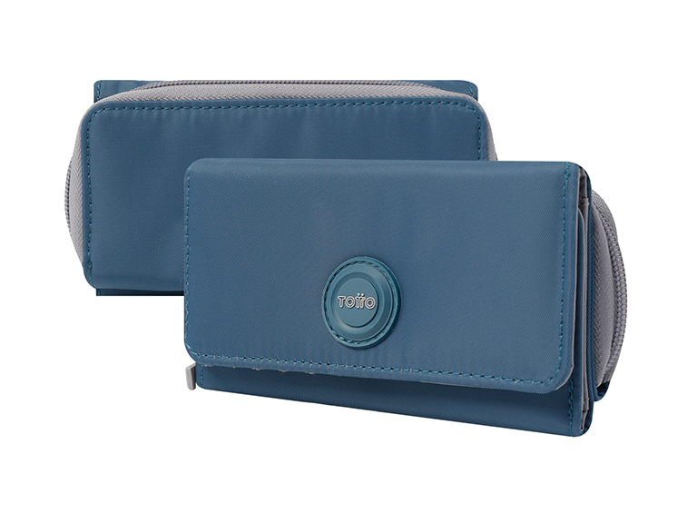 Billetera y Tarjetero RFID Blocker Casual Mujer Ind826