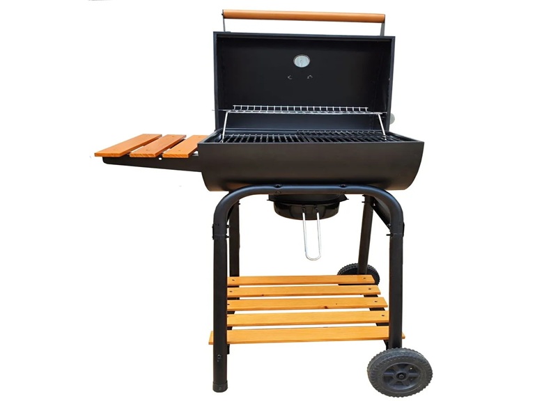 Parrilla a Carbón BBQ Grill Misuri Estilo Tambor
