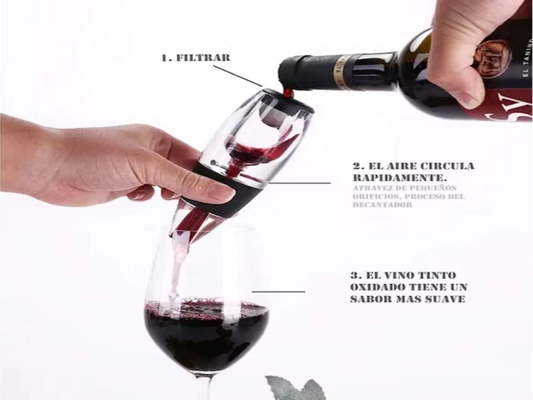 Aireador de vino Magic Decanter
