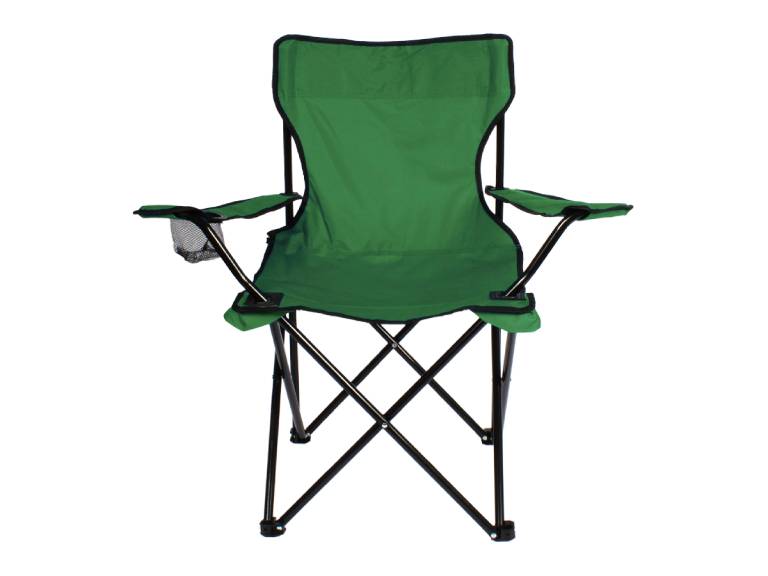 Silla plegable de Camping Verde