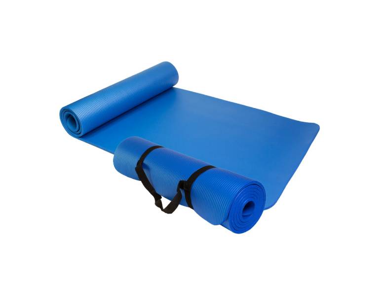 Mat Alfombrilla de Yoga Pilates Azul