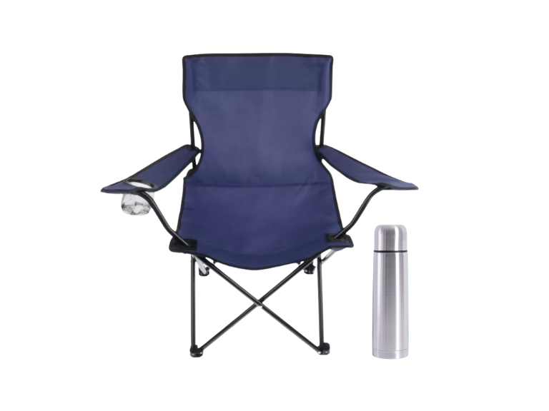 Silla Plegable Liviana + Termo 750ml