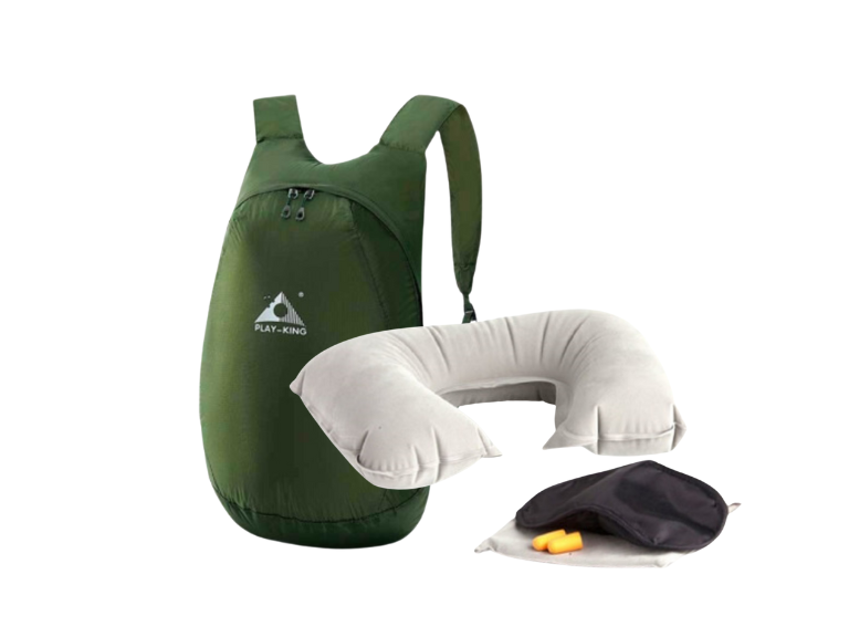 Mochila Impermeable para Viaje 25 L + Set de Viaje