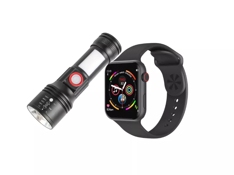 Smartwatch + Linterna Multifunción 800 LM