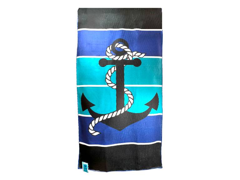 Toalla Hombre de Playa Microfibra Estampada Varios Diseños