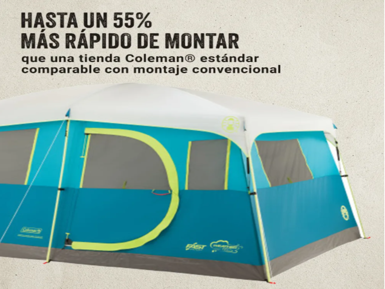 Carpa Cabina Coleman Tenaya con Closet 8 personas