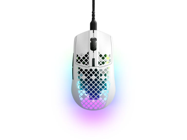 Mouse Gamer SteelSeries Aerox 3 Snow Ultraligero