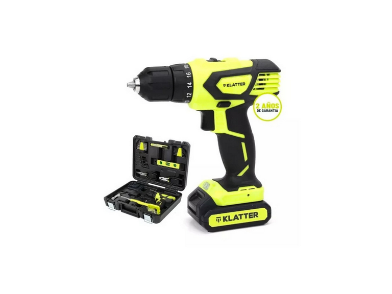 Taladro Atornillador 14 V Inalámbrico 10 MM