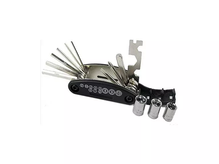 Multiherramienta Portátil Liviana Resistente Bicicleta 15 En 1