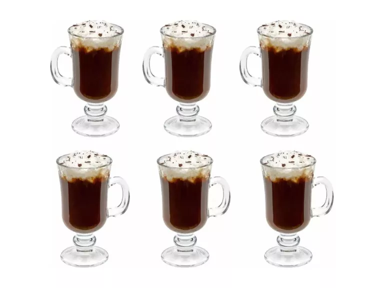 Set 6 Tazas Café Espresso Vidrio 125 ML