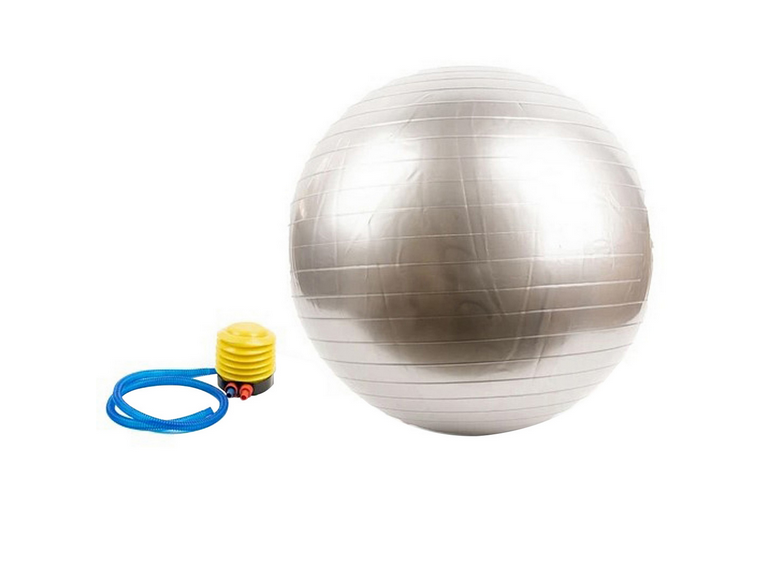 Pelota Yoga Deportes Pilates 60 cm Gris