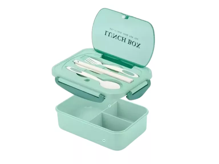 Tupper Contenedor Microondas Alimentos Servicio Verde