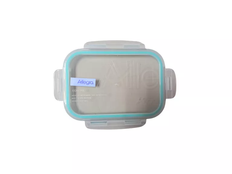 Set 3 Tupper Hermético Vidrio Alimentos 17x12x5.5 cm Celeste