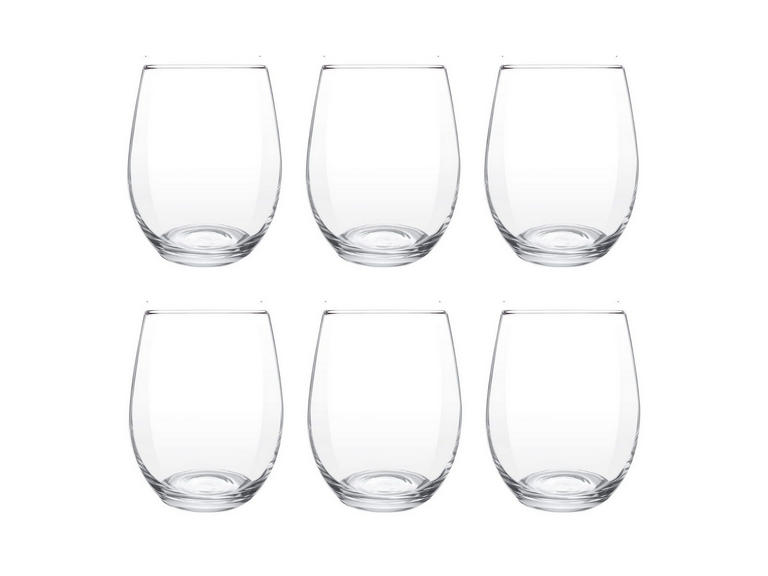 Set 6 Vasos Vidrio Valencia 375 ML