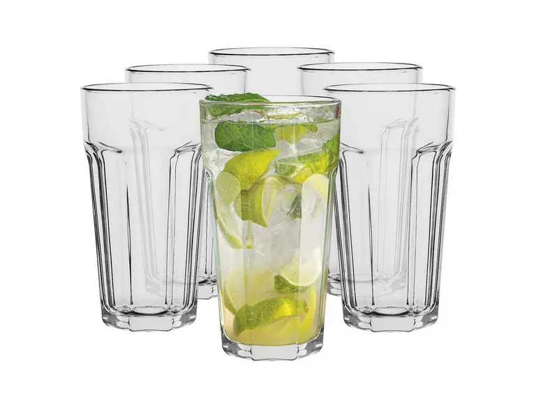 Set 6 Vasos Cristal Lugo 437 ML