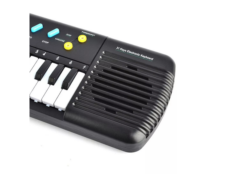 Órgano Teclado Piano Musical Infantil Micrófono 31 Teclas