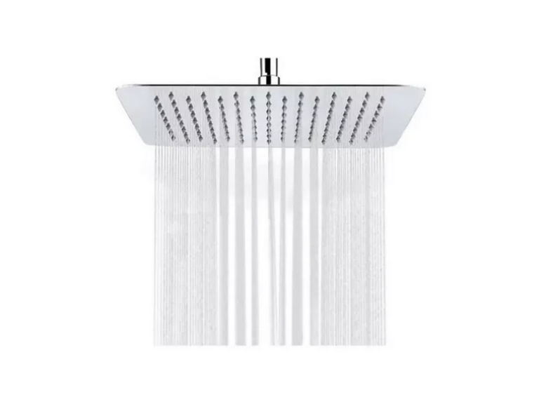 Plato Ducha Plano 20 cm Conexión 1/2 Pivotable