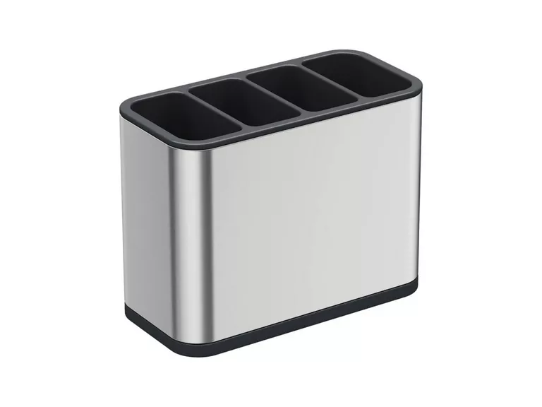Escurridor Cubierto Utensilios Cocina Acero Inoxidable 4 Espacios